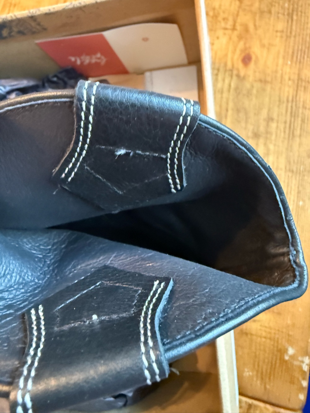 Free People Wandering Western Black Leather Western Ankle Boots - Picture 9 of 11